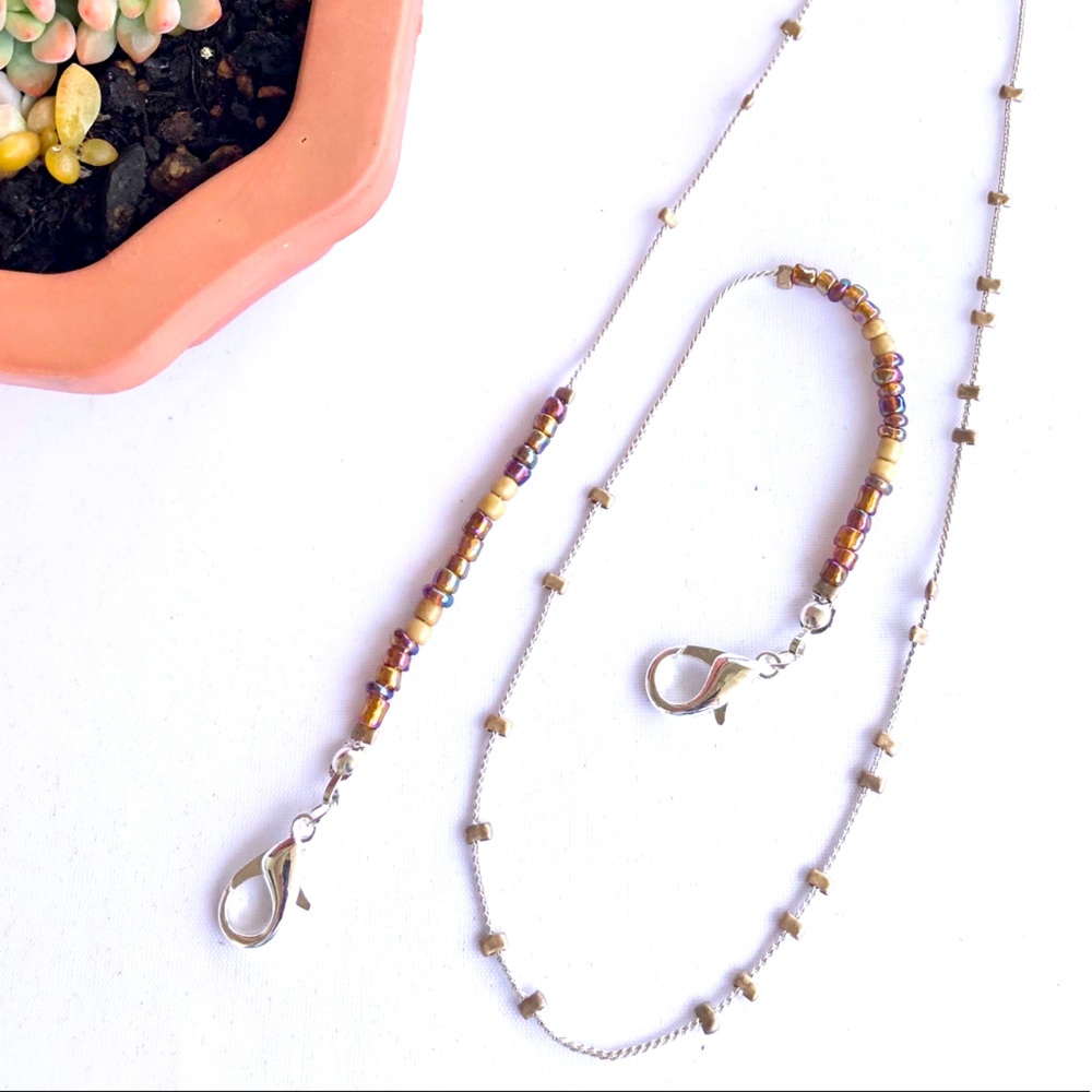 Face mask necklace holder/lanyard/strap
